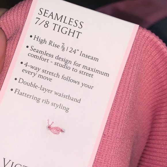 Victoria’s Secret seamless ribbed legging - Picture 5 of 7